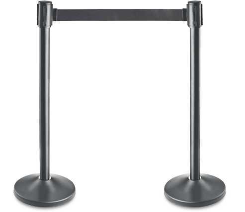 Paire de poteaux de guidage