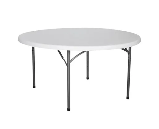 Table ronde plastique 180 cm- 10 personnes – Image 2