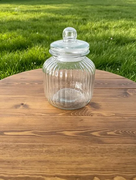 bonbonnière en verre