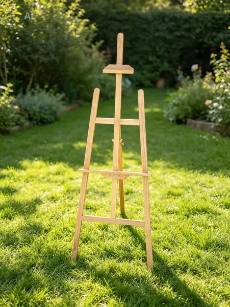 grand chevalet en bois