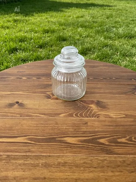 petite bonbonnière en verre