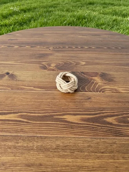 rond de serviette naturel en jute