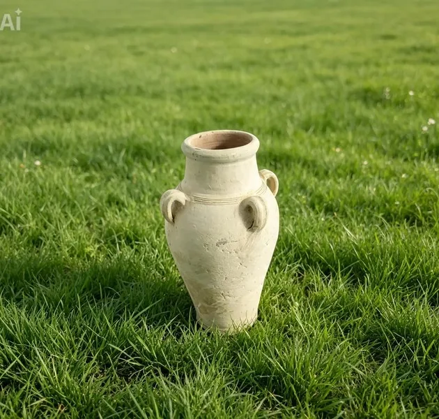 vase 4 hanses beige