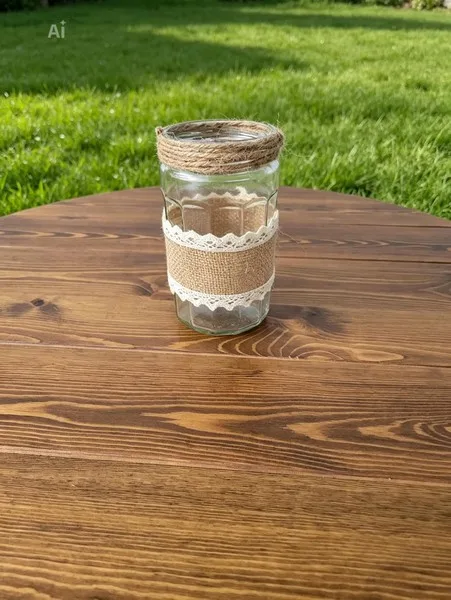 vase Adèle jute