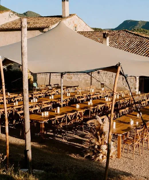 prestation location mobilier et décoration mariage